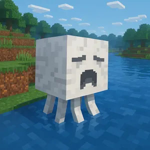 恶魂幼体从水中出现