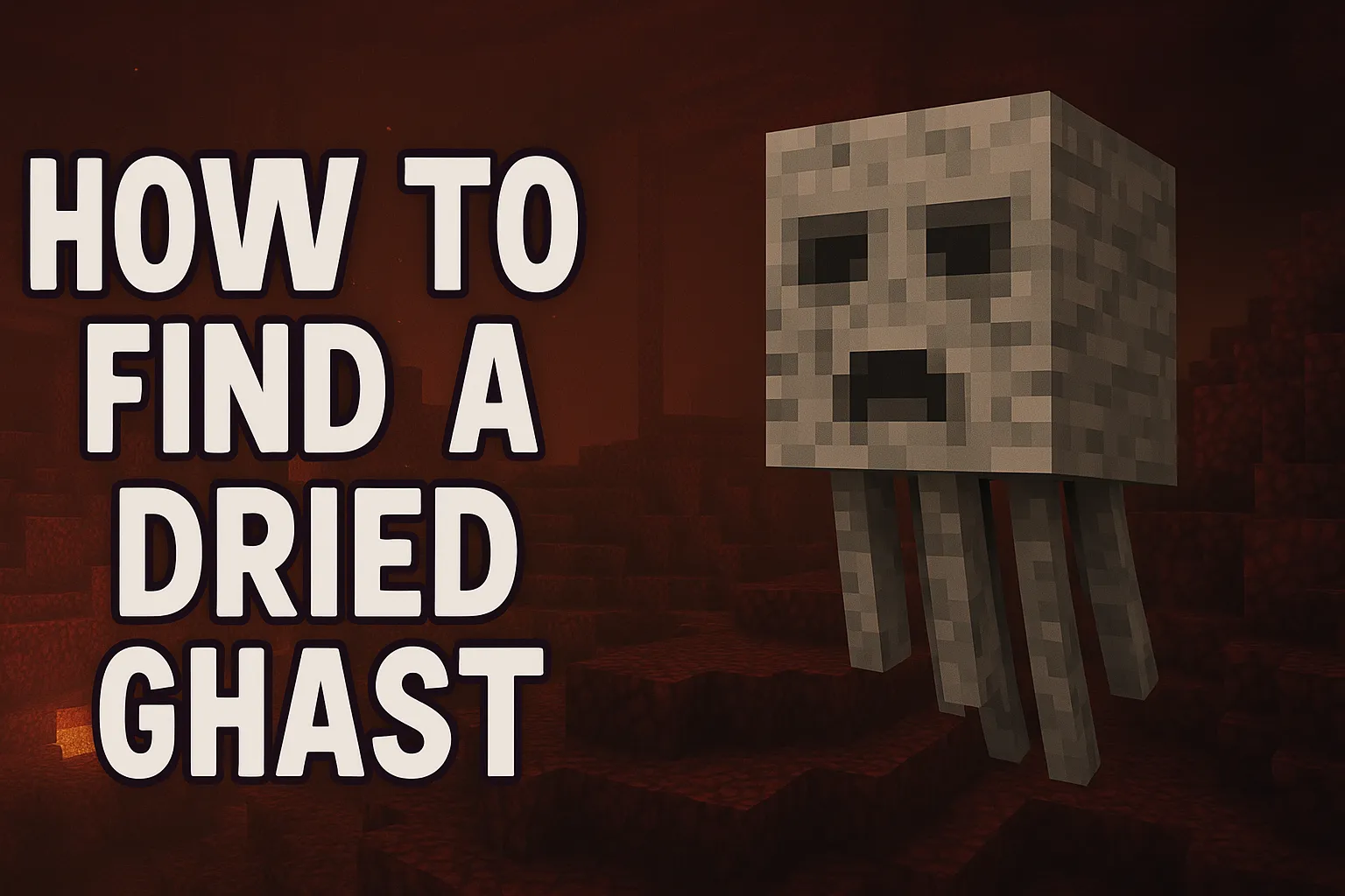 Comment trouver un ghast séché